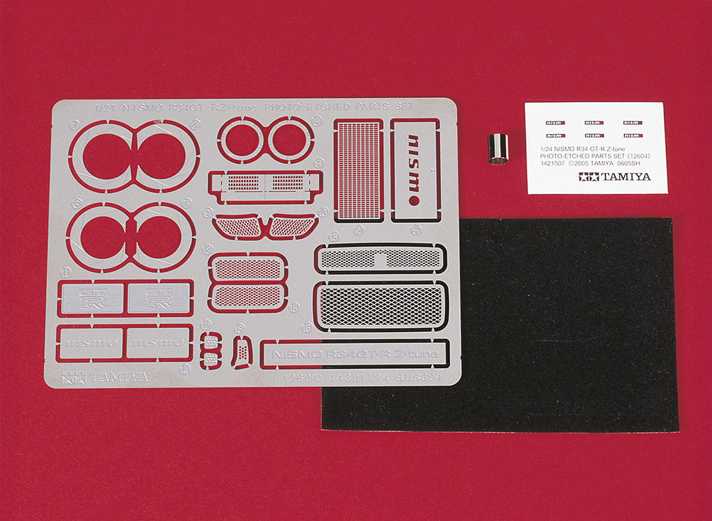 Tamiya 1/24 Nismo R34 GT-R Z Tune Photo Etch Parts Set