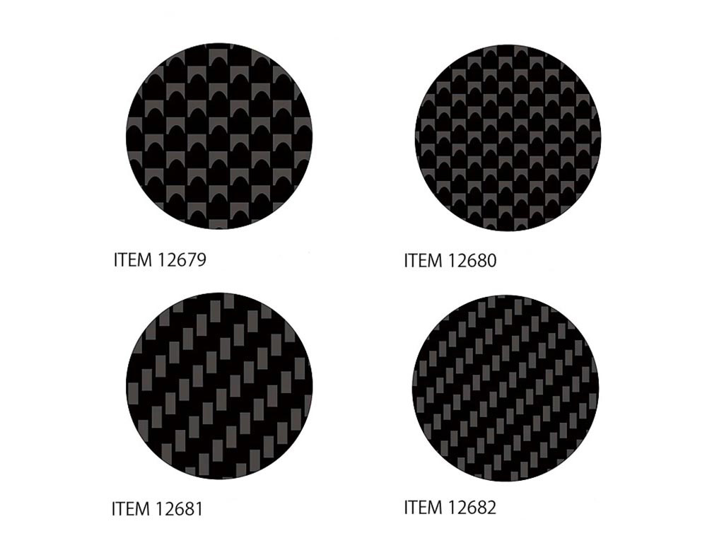 Tamiya CARBON PATTERN DECAL SET TWILL WEAVE/FINE