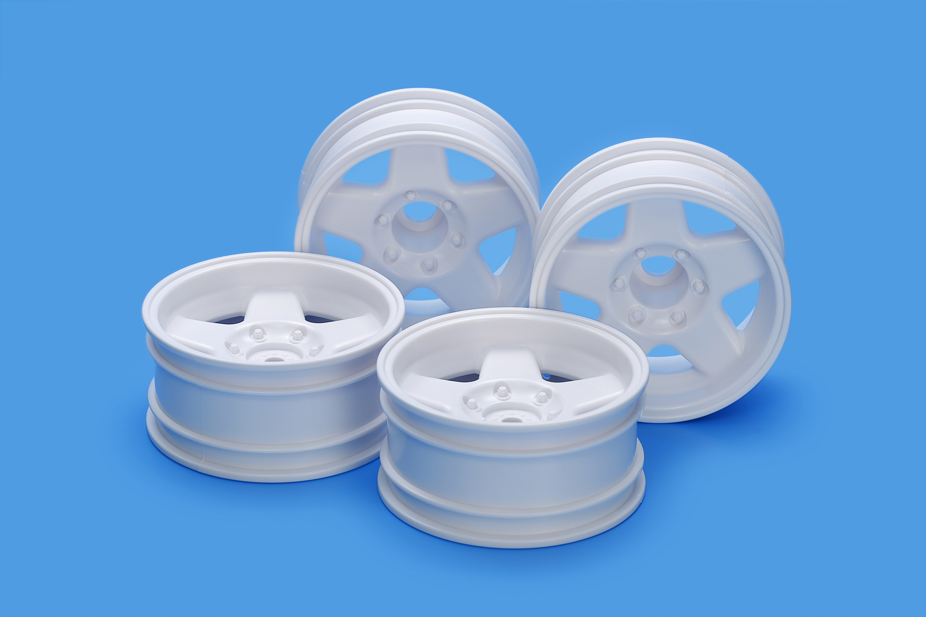 Tamiya Hornet 1P LD White F&R