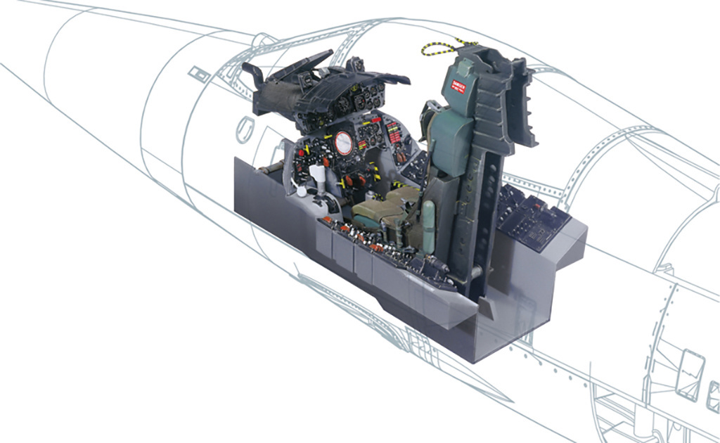 Italeri 1/12 F104G Cockpit