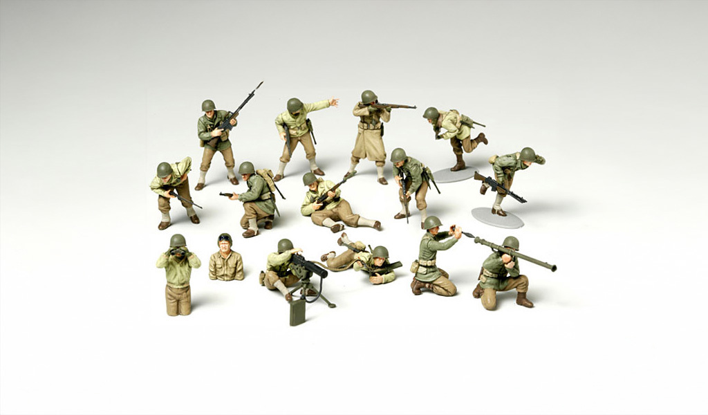 Tamiya WWII US ARMY INFANTRY GI SET