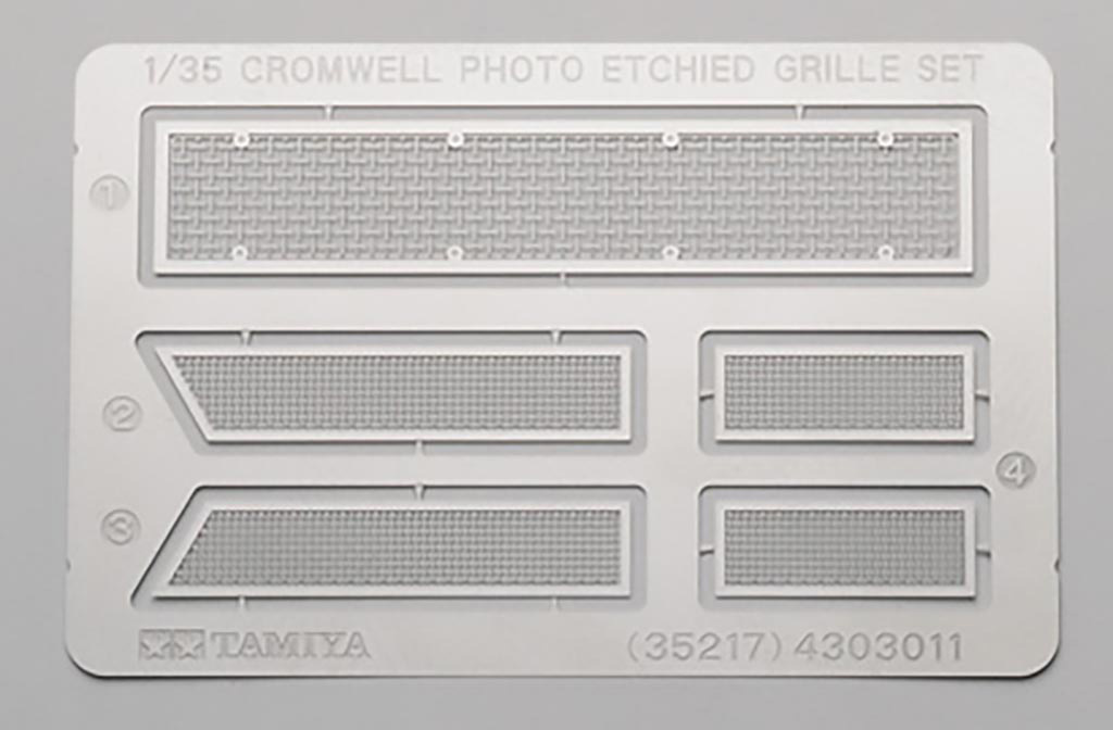 Tamiya CROMWELL PHOTO ETCHED GRILLE