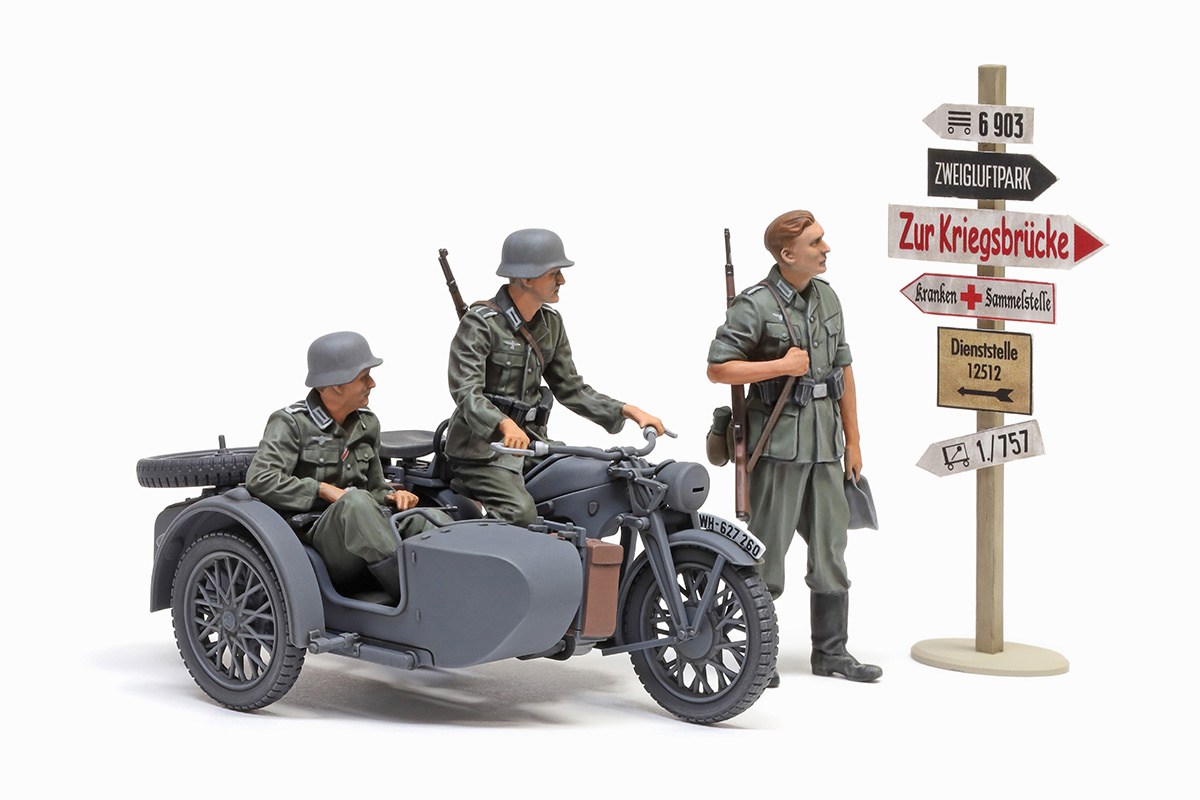 Tamiya 1/35 KS600 & Sidecar 