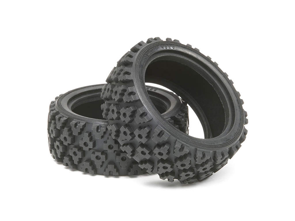 Tamiya Rally Block Tyres (One Pair)