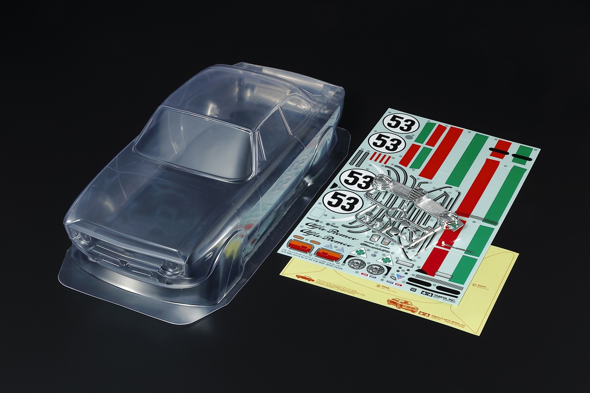 Tamiya Giulia Sprint Club Racer Body