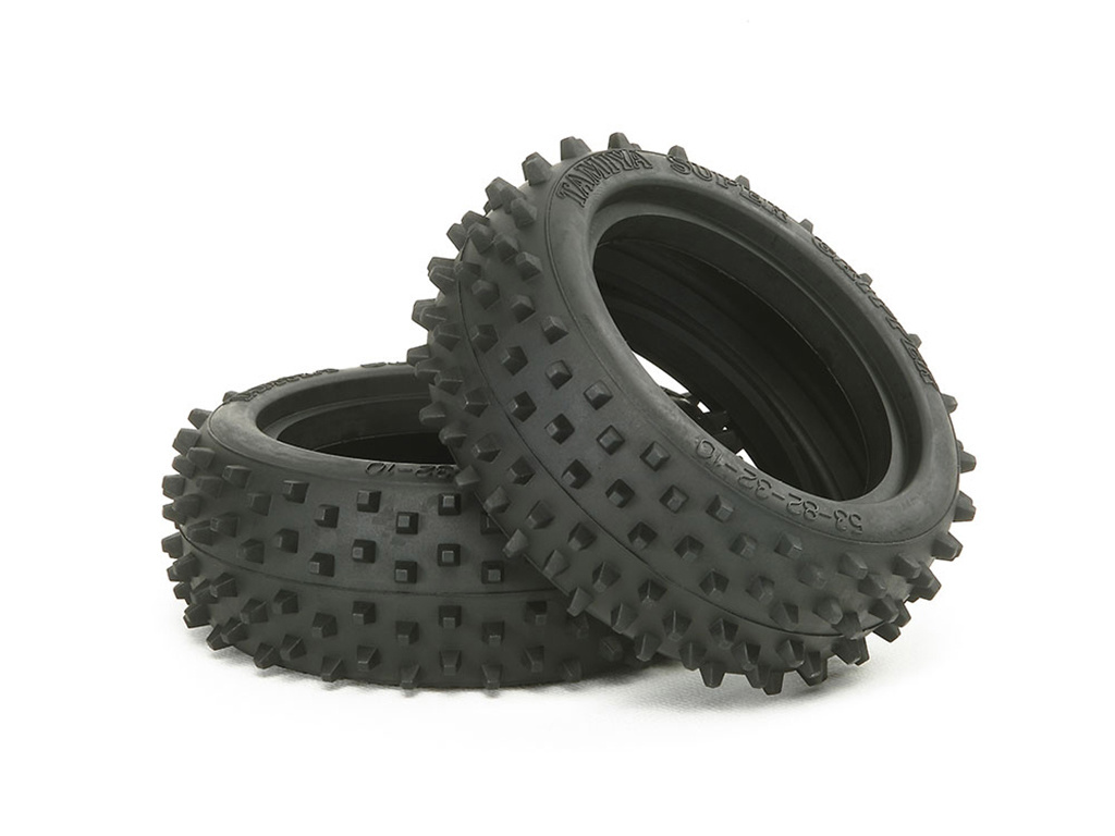 Tamiya RC 4WD FNT SQUARE SPIKETIRE ST
