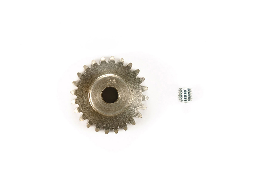 Tamiya 06 H Coated Alu Pinion 24T