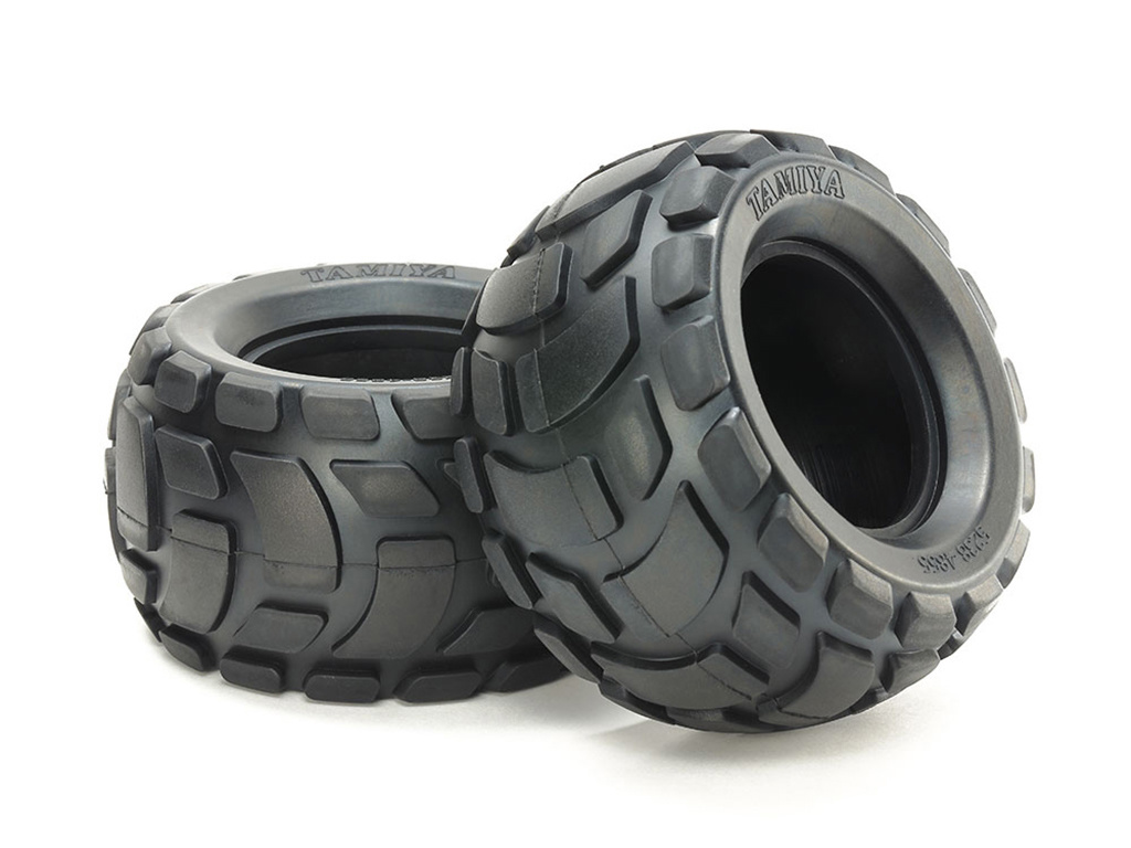 Tamiya R And Black Bubble tyres Soft X 2
