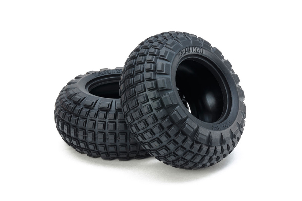 Tamiya St Block Front  Bubble Tyre Soft X 2