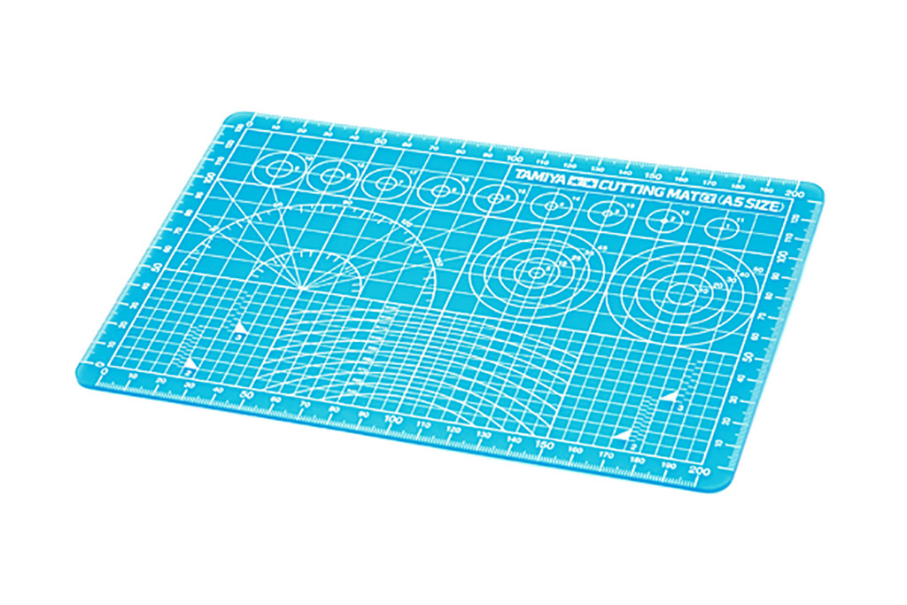 Tamiya Cutting Mat A5 Blue