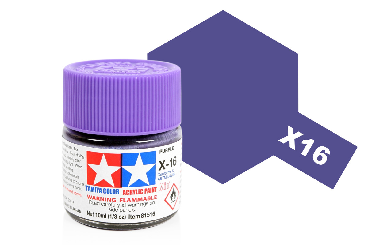 Tamiya Acrylic Mini X-16 Purple