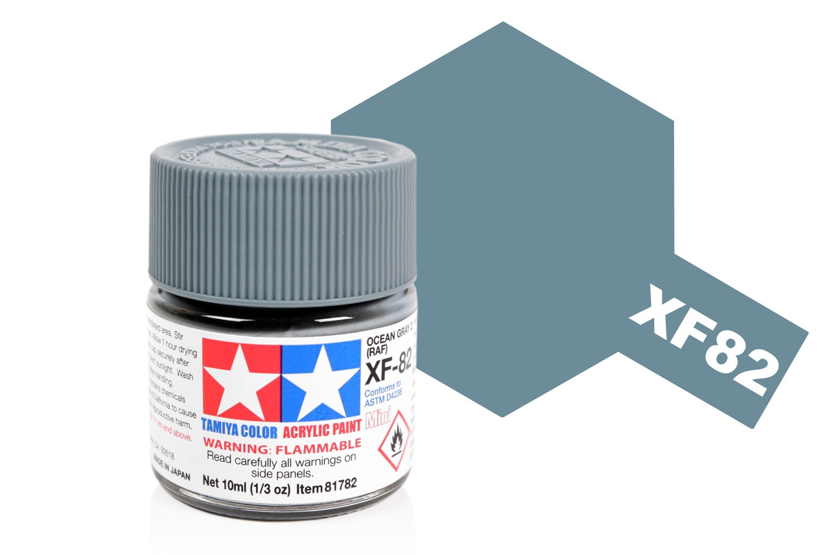 Tamiya Acrylic Mini XF-82 RAF Ocean Grey 2