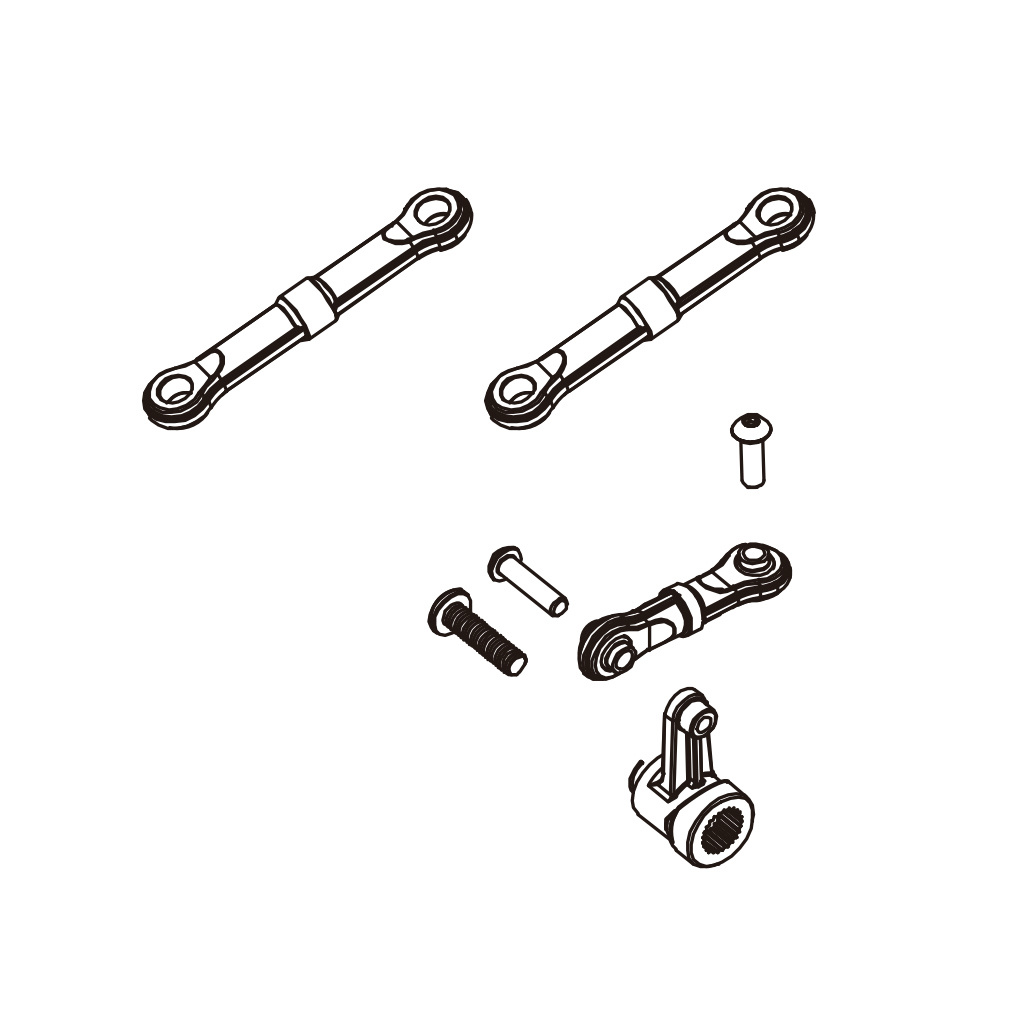 pd-racing-rrupper-arm-lr-1pcs-servo-saver-unit-1pcs