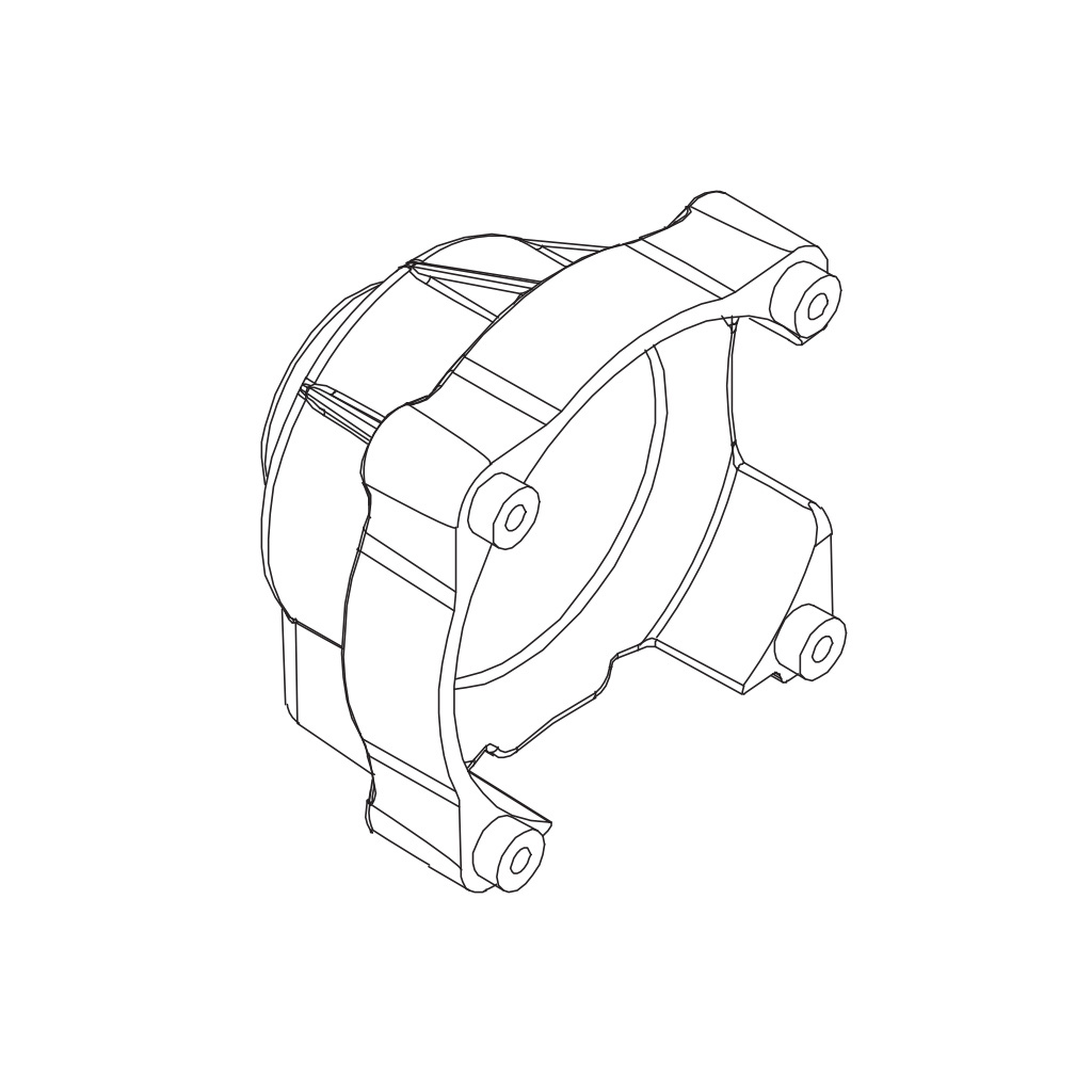 PD Racing Gearbox Centre cover
