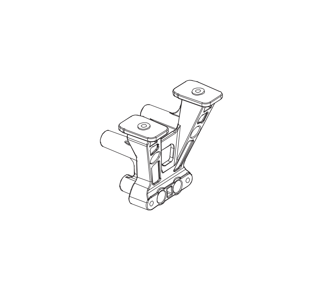 PD Racing Tail bracket    1PCS