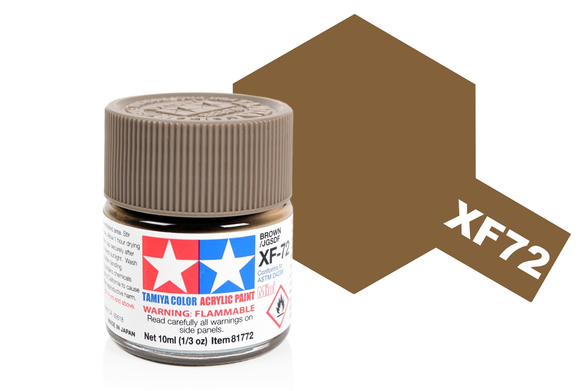 Tamiya Acrylic Mini XF-72 Brown