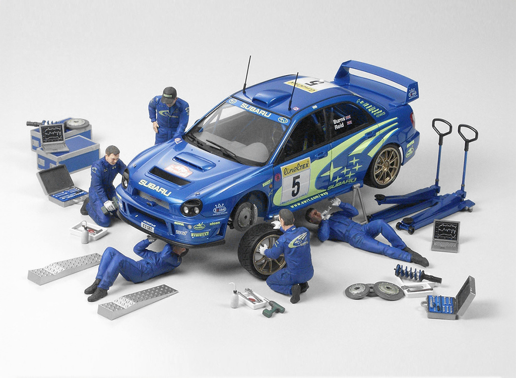 Tamiya Rally Mechanics & Equipment Set