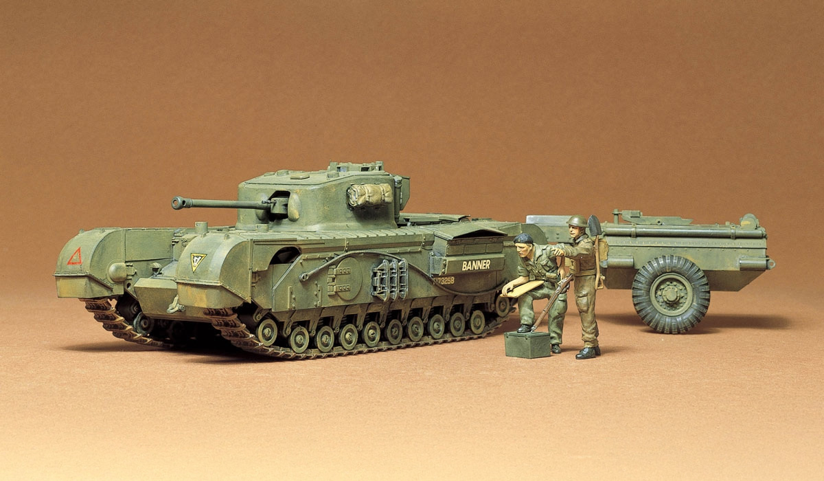 Tamiya British Churchill Crocodile