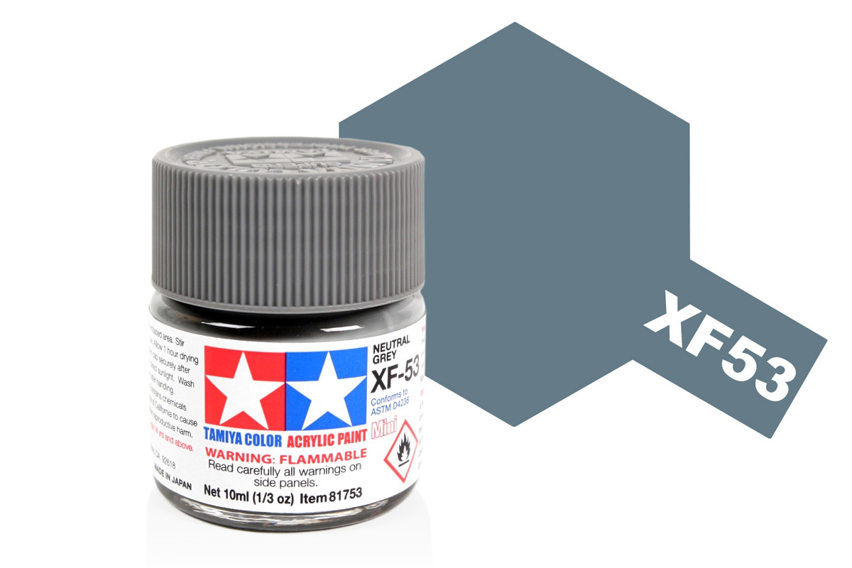 Tamiya Acrylic Mini XF-53 Neutral Grey