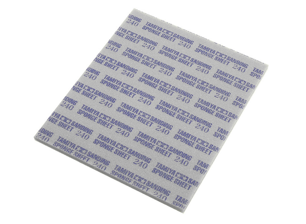 Tamiya Tamiya Sanding Sponge Sheet 240
