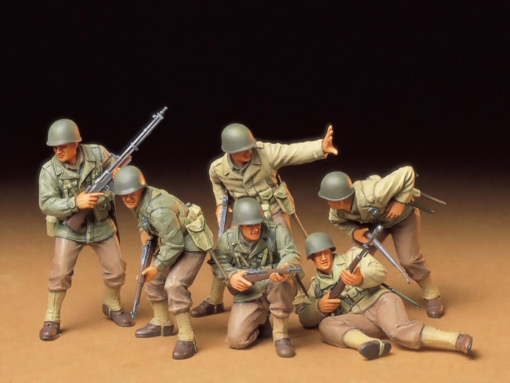 Tamiya U.S. ARMY ASSAULT INFANTRY SET