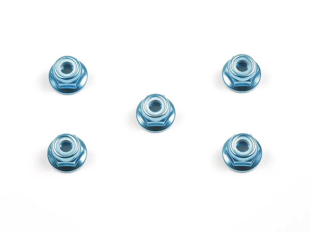 Tamiya RC ANODIZED FLANGE LOCK NUTS