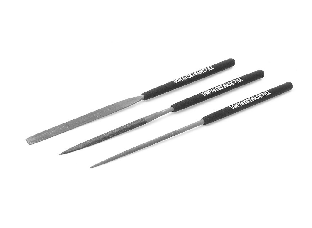 Tamiya Basic File Set Smooth Double Cut