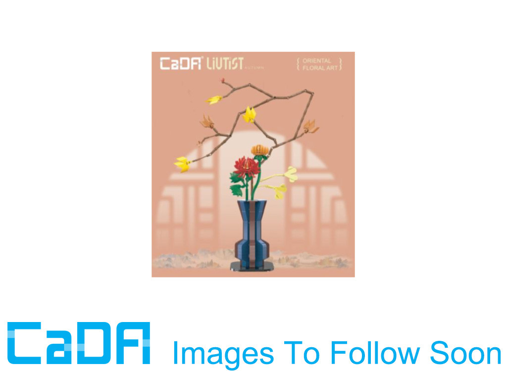 CaDA Oriental Floral Art: Autumn - 795 pcs