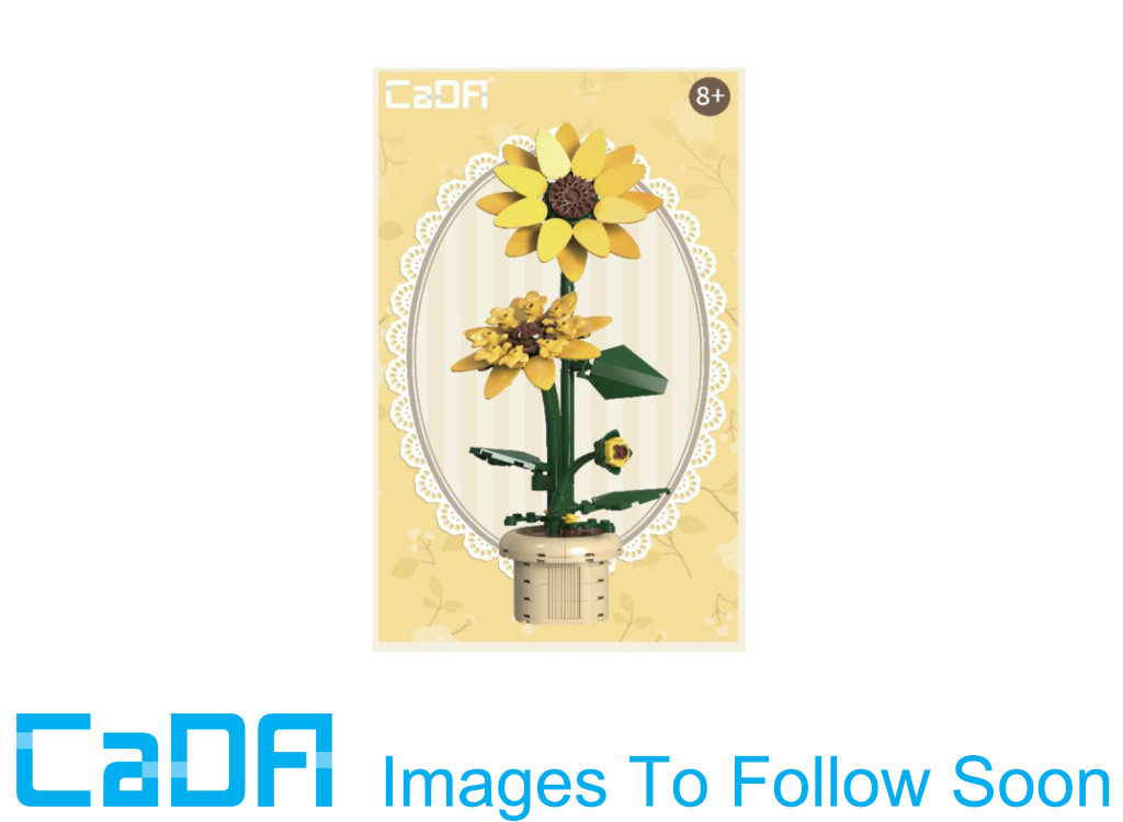 cada-sunflower-building-block-planter-187-pcs