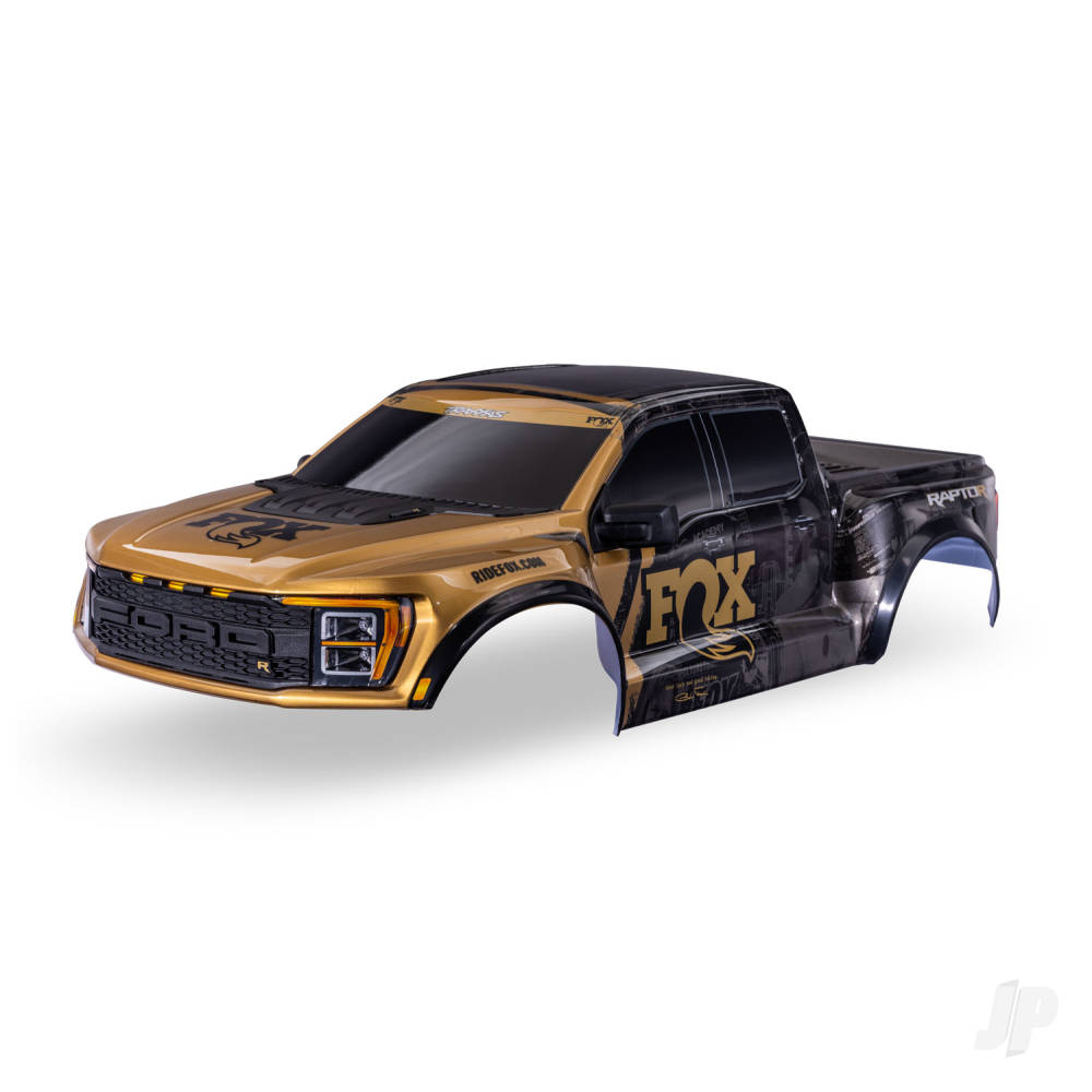 Traxxas Body, Ford Raptor R, complete (Fox Special Edition) (includes grille, tailgate trim, side mirrors, decals, & clipless mounting) (requires #10124 & 10125 body mounts)
