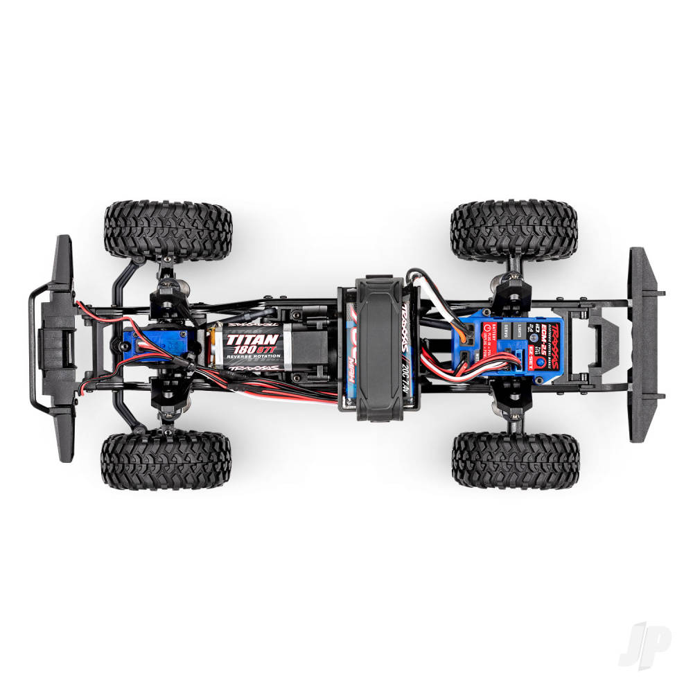 Traxxas TRX-4M Land Rover Defender 1:18 4WD Electric Trail Crawler, Light Blue (+ TQ, ECM-2.5, Titan 87T, 750mAh LiPo, USB Charger, Clipless Body)-11