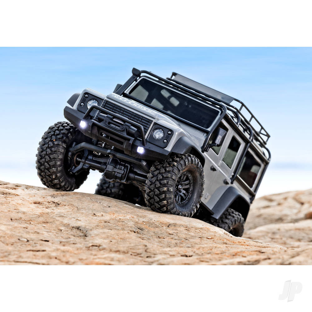 Traxxas TRX-4M Land Rover Defender 1:18 4WD Electric Trail Crawler, Pink (+ TQ, ECM-2.5, Titan 87T, 750mAh LiPo, USB Charger, Clipless Body)-20