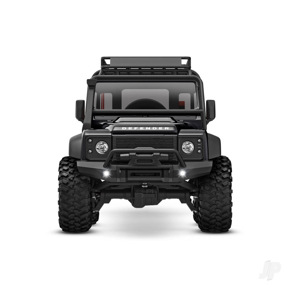 Traxxas TRX-4M Land Rover Defender 1:18 4WD Electric Trail Crawler, Black (+ TQ, ECM-2.5, Titan 87T, 750mAh LiPo, USB Charger, Clipless Body)-3