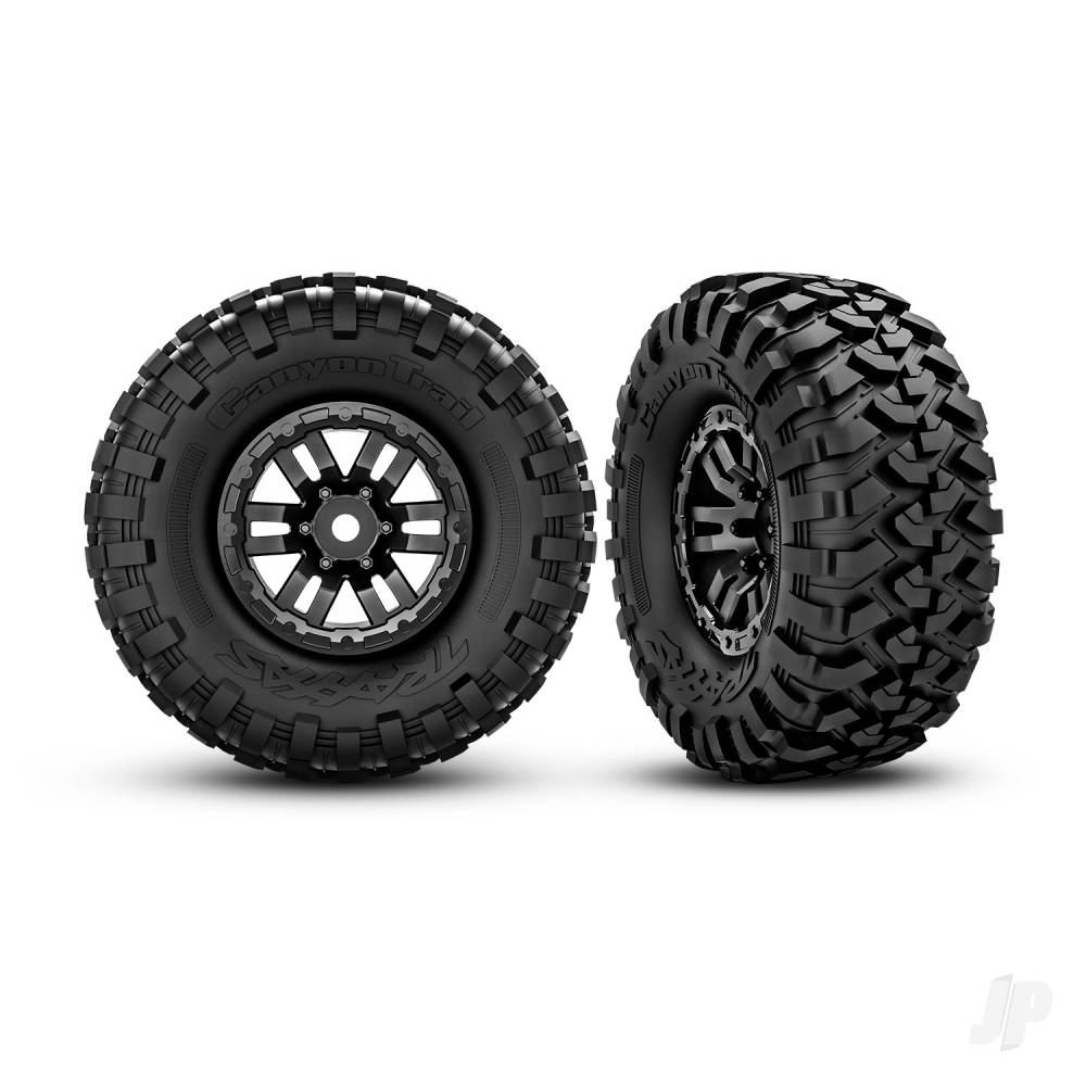 Traxxas TRX-4M Land Rover Defender 1:18 4WD Electric Trail Crawler, Black (+ TQ, ECM-2.5, Titan 87T, 750mAh LiPo, USB Charger, Clipless Body)-10
