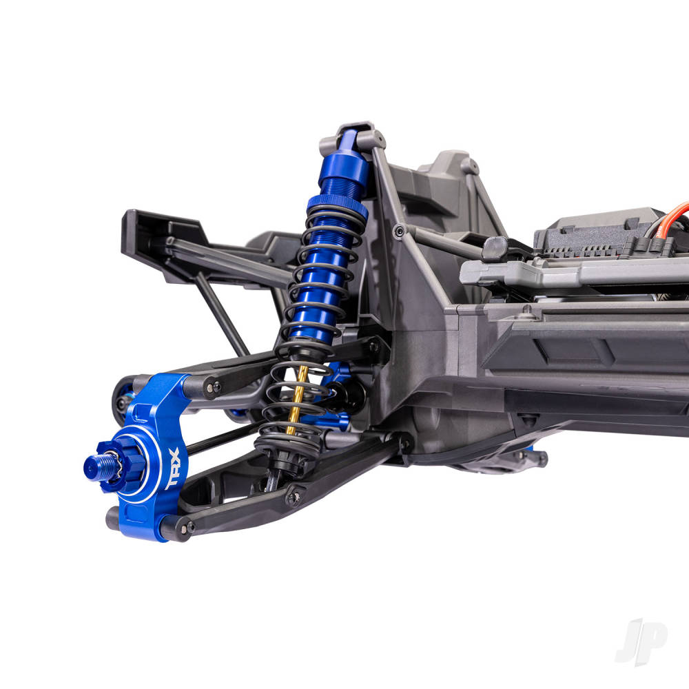 Traxxas X-Maxx Ultimate 1:6 8S 4WD Electric Monster Truck, BlueX (+ TQi 2-ch Link, VXL-8s, Velineon 1200XL, TSM)-12