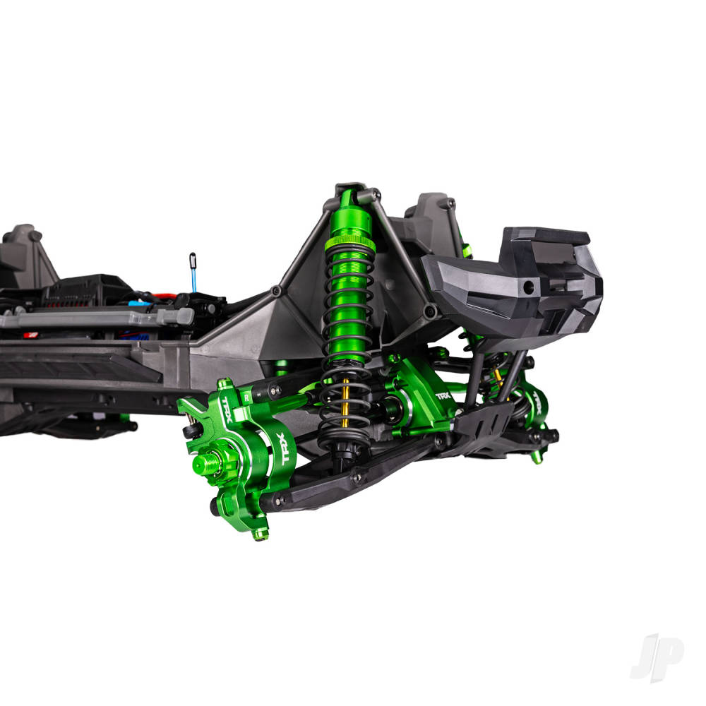 Traxxas X-Maxx Ultimate 1:6 8S 4WD Electric Monster Truck, GreenX (+ TQi 2-ch Link, VXL-8s, Velineon 1200XL, TSM)-9