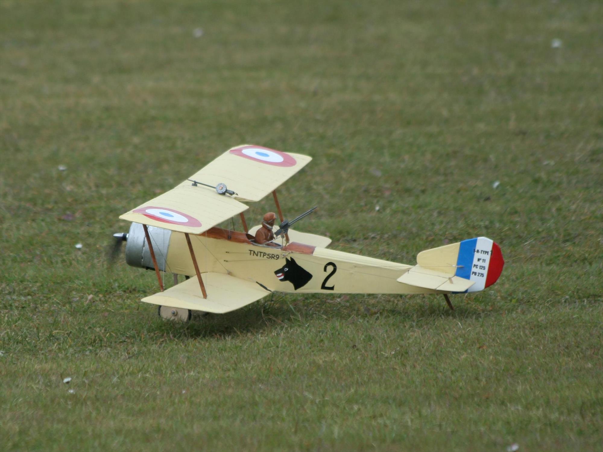 Sopwith 1/2 Strutter - 42" electric scale kit-2