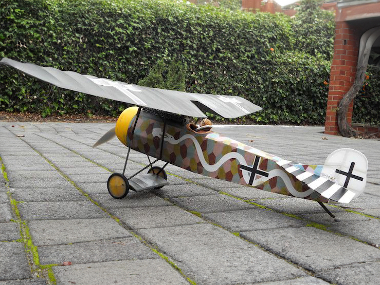 Fokker DVIII - electric scale kit-2