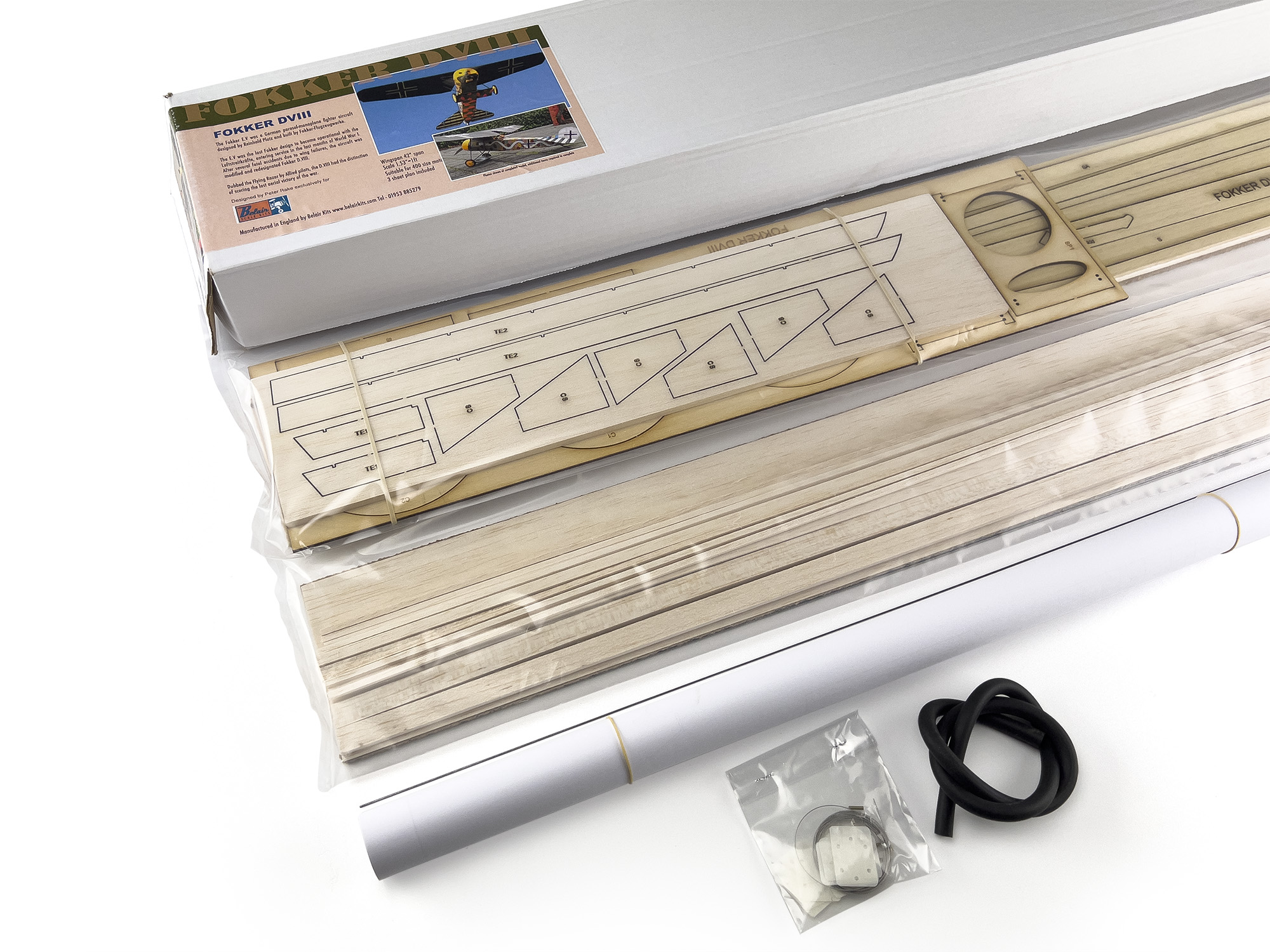 Fokker DVIII - electric scale kit-6