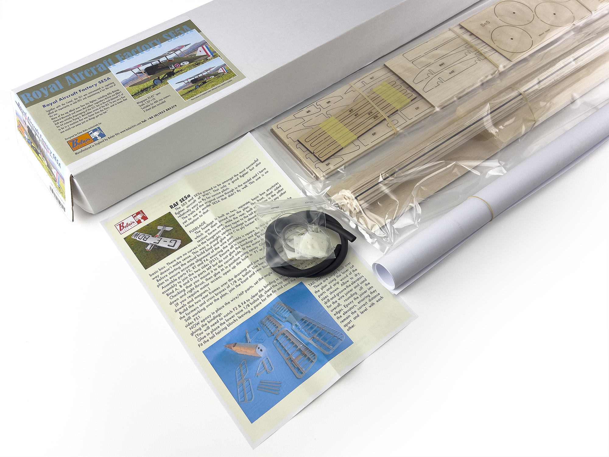 RAF SE5a electric scale kit-6