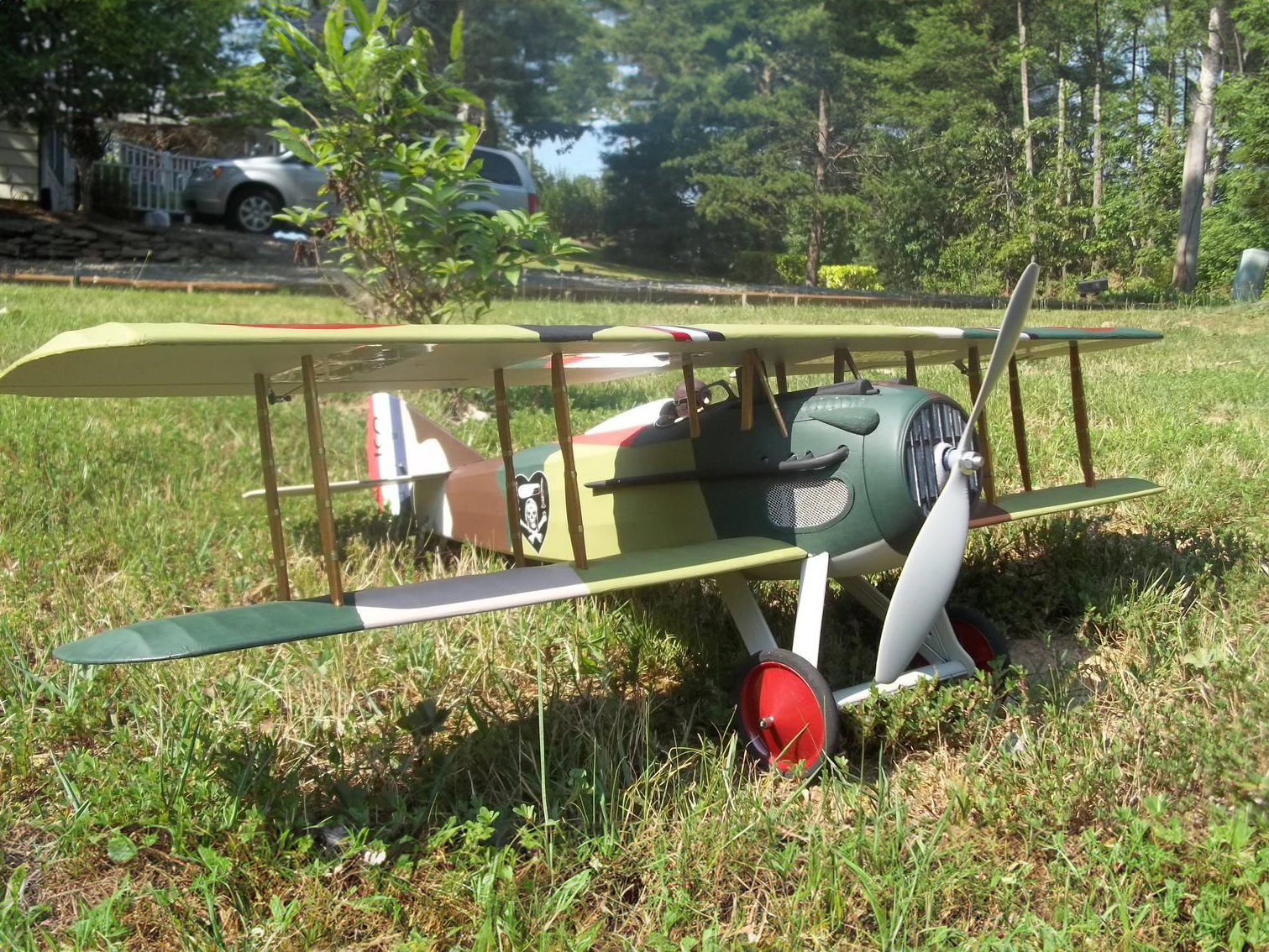 Spad 13 - 36" electric scale kit-3