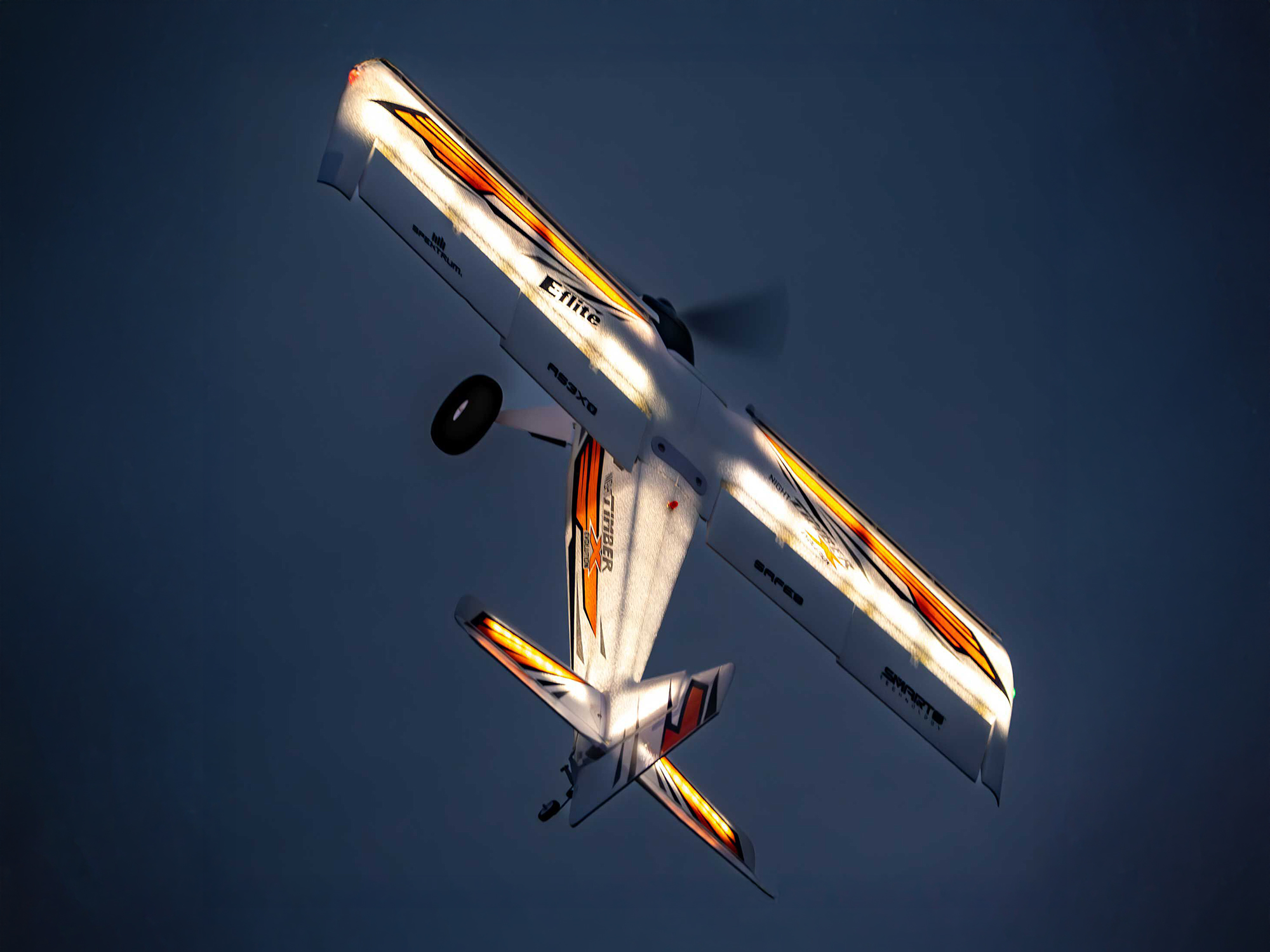 Night Timber X Evolution 1.2m BNF Basic with AS3X+ and SAFE-20