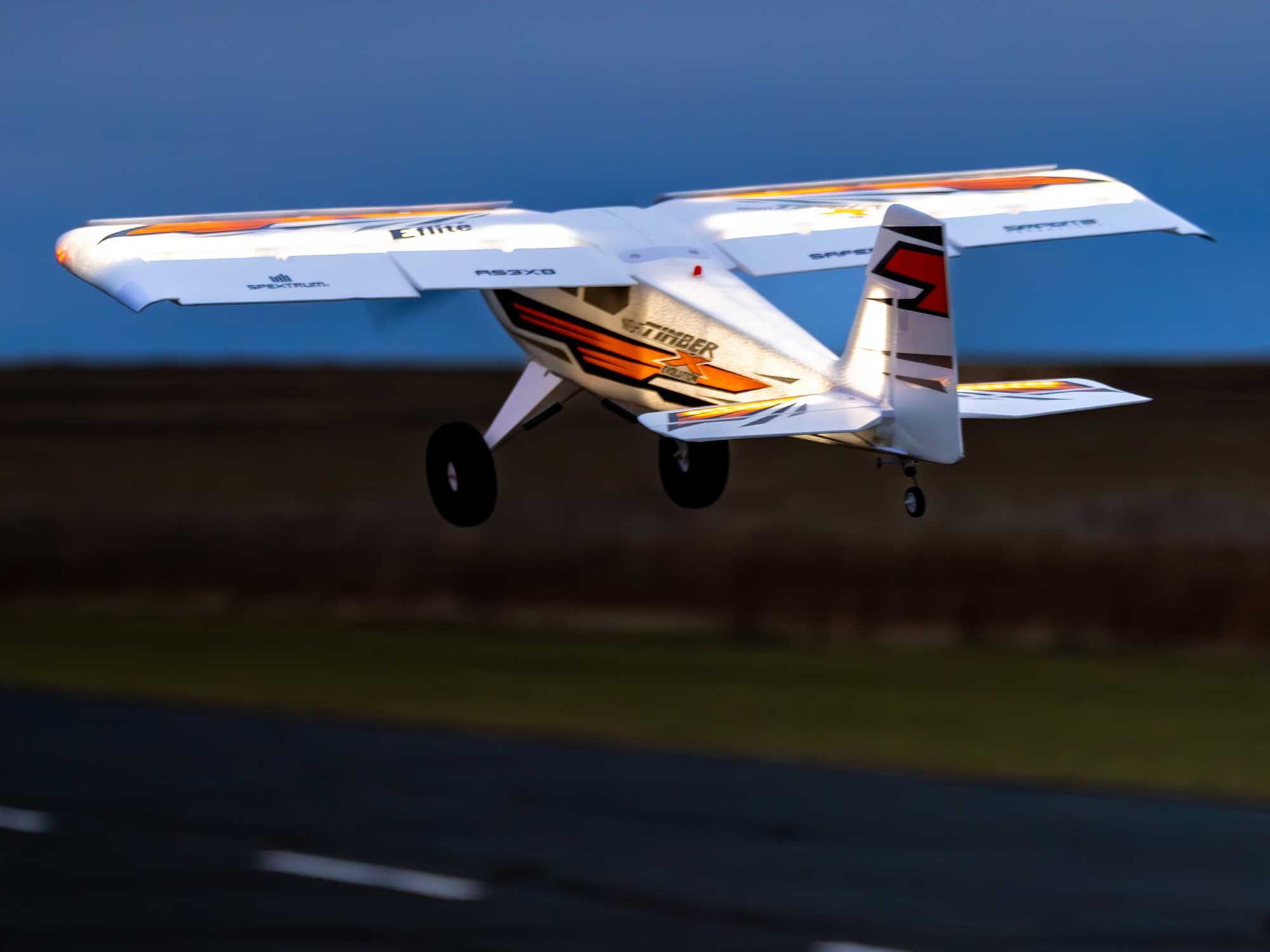 Night Timber X Evolution 1.2m BNF Basic with AS3X+ and SAFE-23