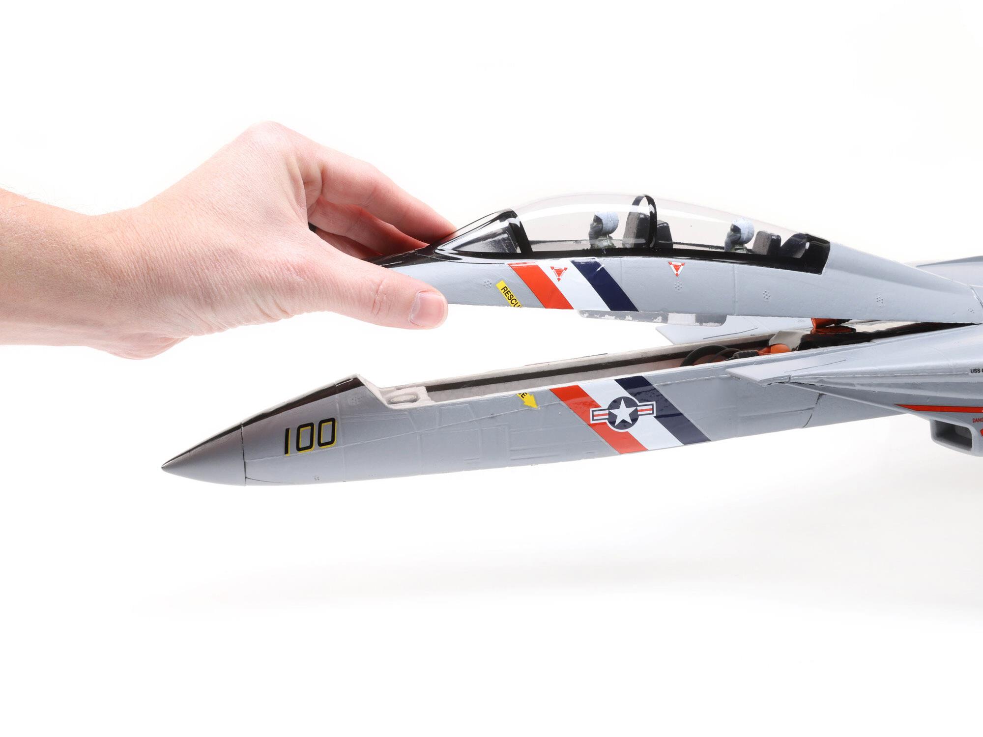 F-14 Tomcat Twin 40mm EDF BNF Basic-12