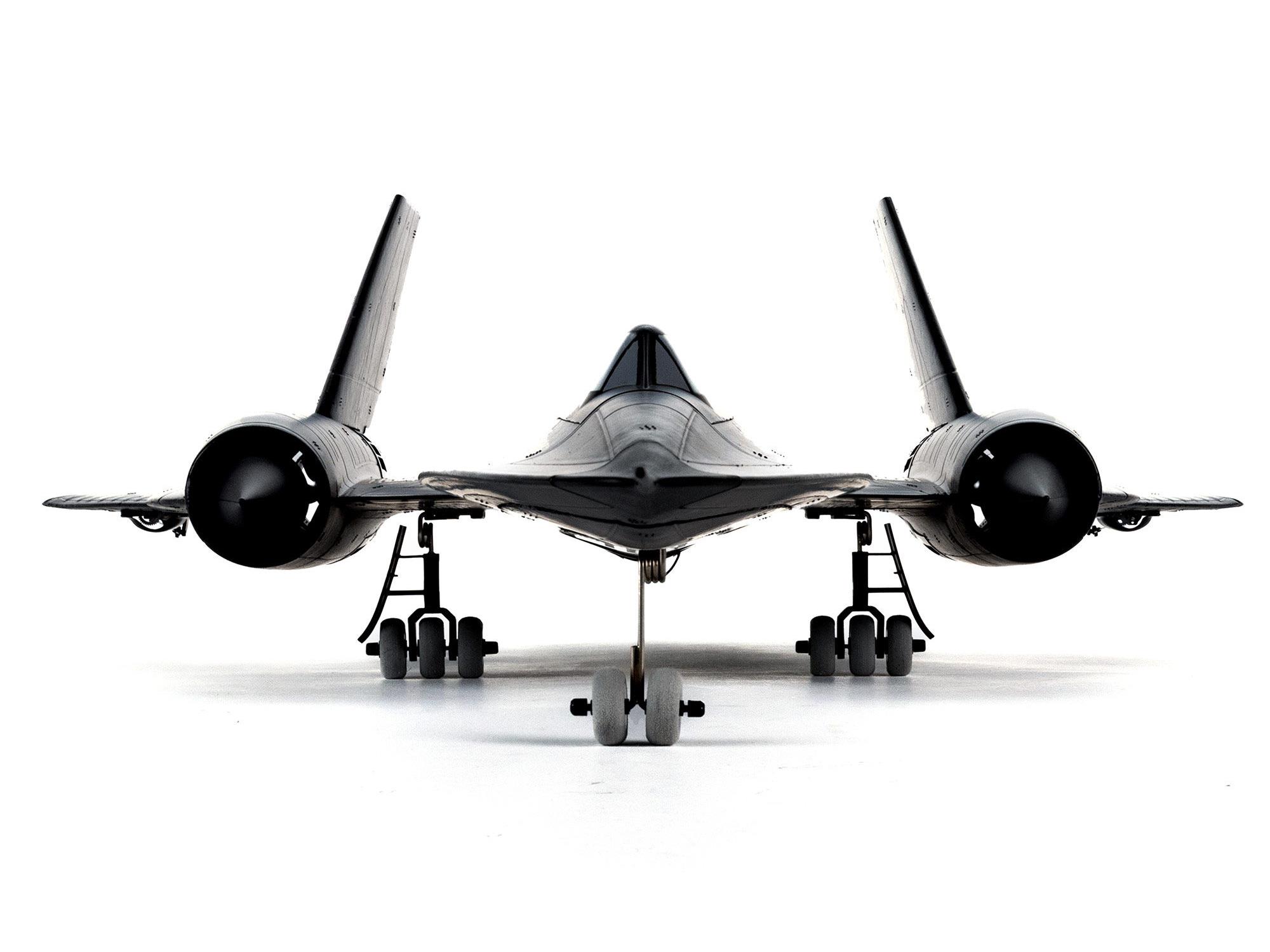 SR-71 Blackbird Twin 40mm EDF BNF Basic with SAFE Select-8