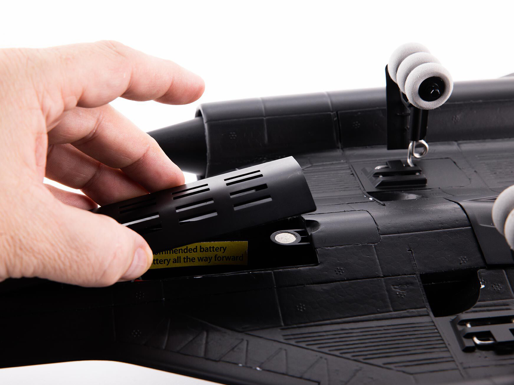 SR-71 Blackbird Twin 40mm EDF BNF Basic with SAFE Select-11