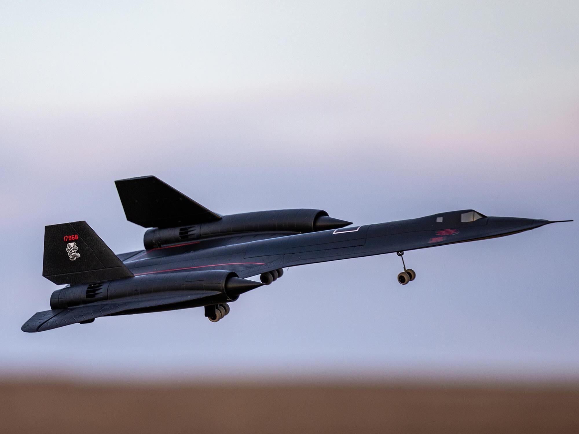 SR-71 Blackbird Twin 40mm EDF BNF Basic with SAFE Select-20