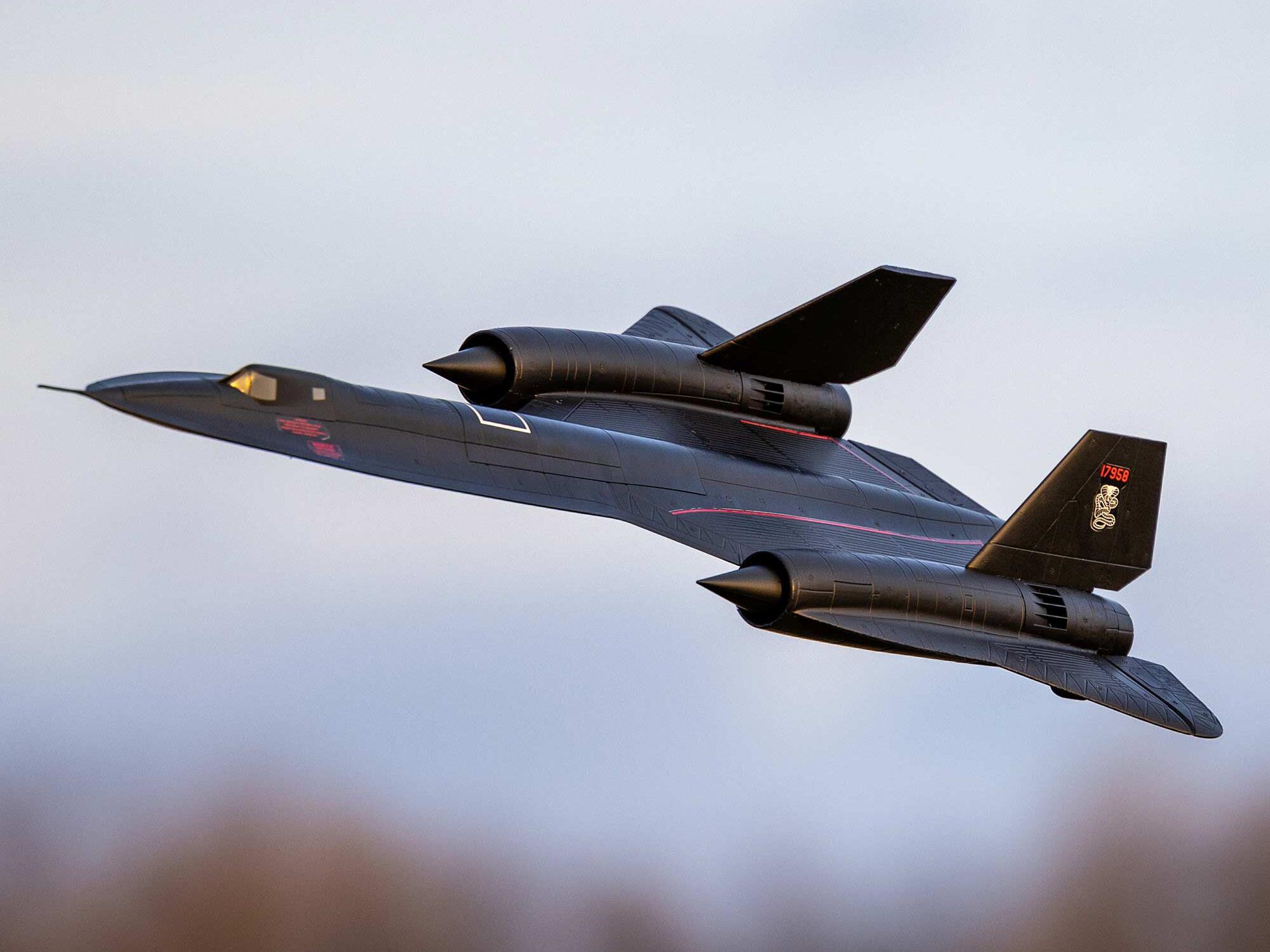SR-71 Blackbird Twin 40mm EDF BNF Basic with SAFE Select-21