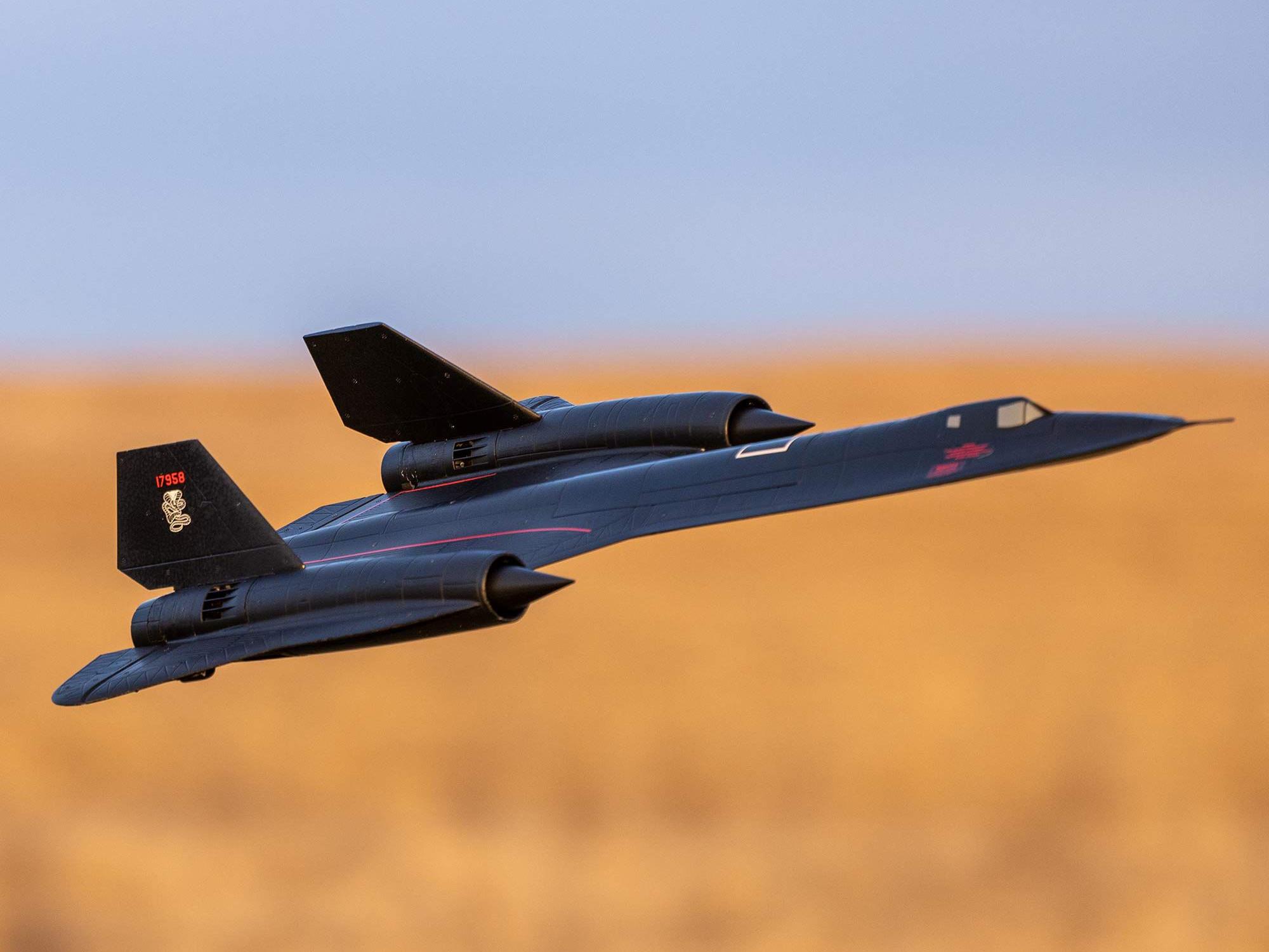 SR-71 Blackbird Twin 40mm EDF BNF Basic with SAFE Select-22