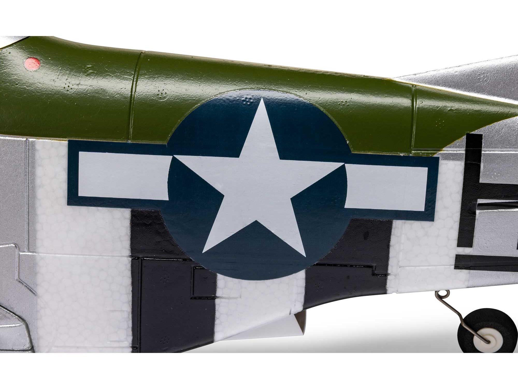 P-51D Mustang 1.0m BNF Basic with AS3X+ and SAFE Select-10